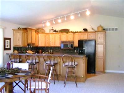 Large Family room above garage!