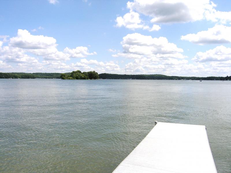 Dock and awesome view!