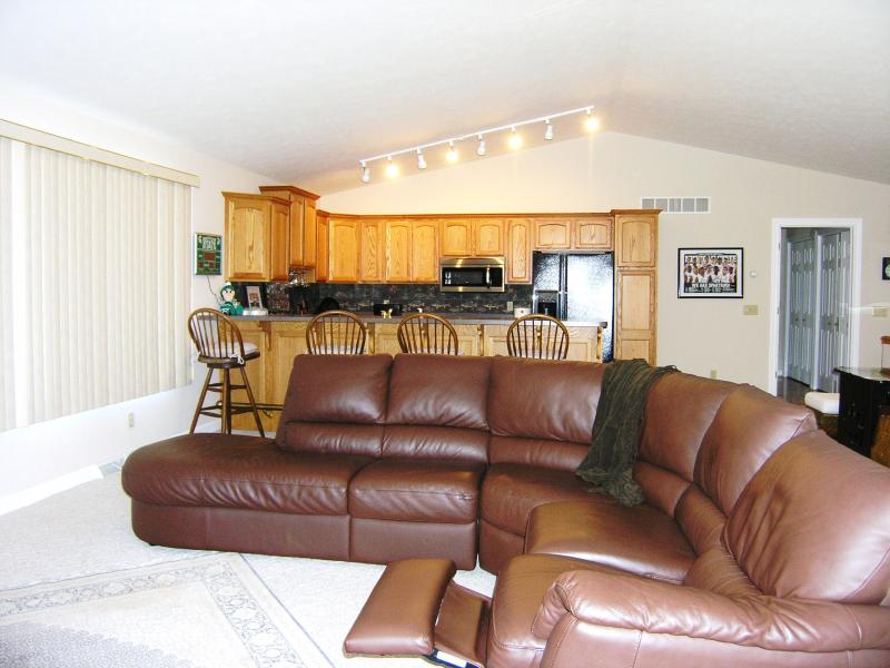 Upper level Family room- full kitchen!